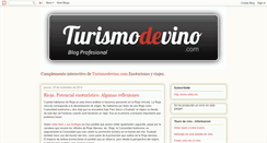Desktop Screenshot of blog.turismodevino.com
